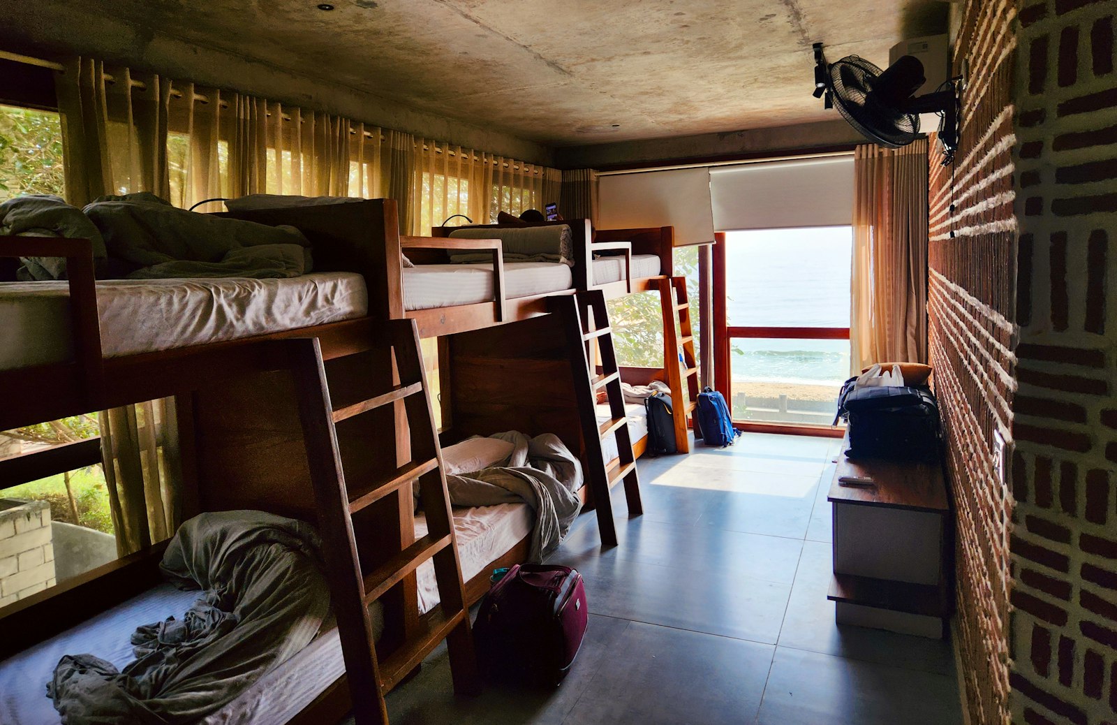 Boarding house bunk beds